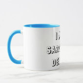 Plaisir saccadique drôle mug (Gauche)