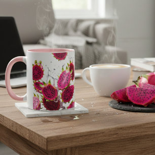 Plaisir tropical - Vibrant Dragon Fruit Mug