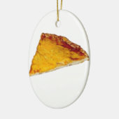 Plak van Pizza Keramisch Ornament (Links)