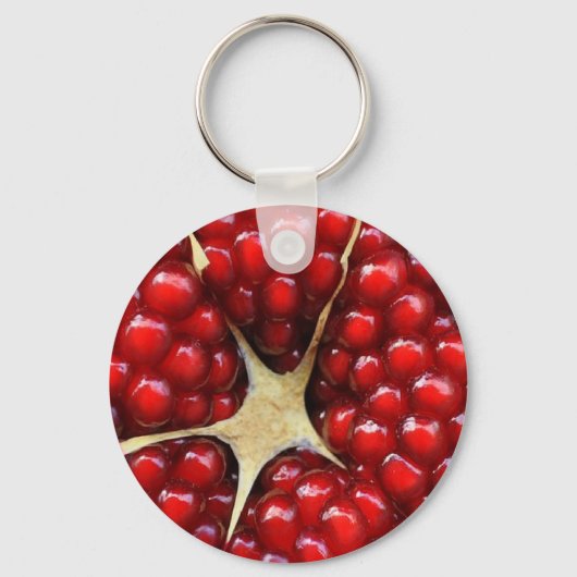 plak van Pomegranaat Sleutelhanger (Voorkant)