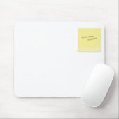 plakbiljet muismat (Met muis)