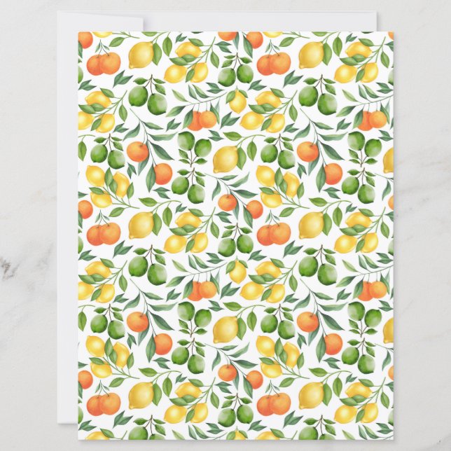 plakboek voor citrusvruchten (Voorkant)