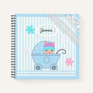 Plakboek voor jongen, fotoalbum voor jongen notitieboek