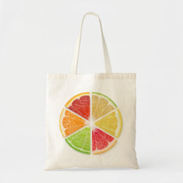 Plakjes citrusvruchten tote bag