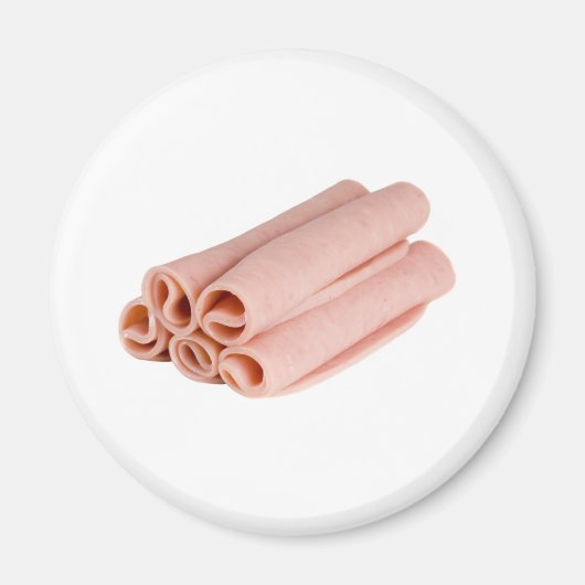 Plakjes ham magneet (Voorkant)