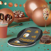 Plakken van Borden van kaaspapier Papieren Bordje