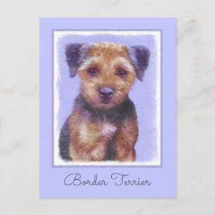 Plakken voor randbedekking - Kute Original Dog Art Briefkaart