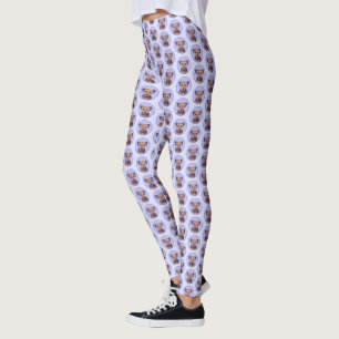 Plakken voor randbedekking - Kute Original Dog Art Leggings