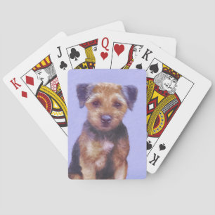 Plakken voor randbedekking - Kute Original Dog Art Pokerkaarten