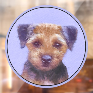 Plakken voor randbedekking - Kute Original Dog Art Raamsticker