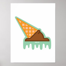 Plakkerige Situatie Poster