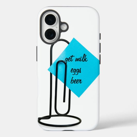 Plaknotitie Case-Mate iPhone Case (Achterkant)