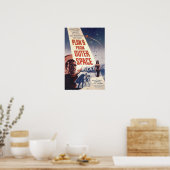 Plan 9 van Buitenruimte Poster (Keuken)