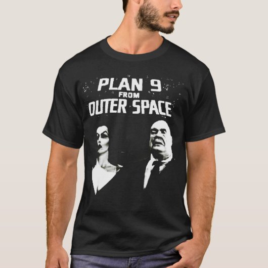 Plan 9 van Buitenruimte T-shirt (Voorkant)