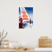 Plan 9 van de film Outer Space Poster (Keuken)