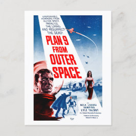 Plan 9 van de ruimte (1957) briefkaart