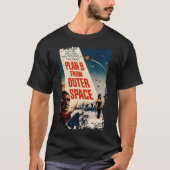 Plan 9 van Outer Space  Sci Fi T-shirt (Voorkant)
