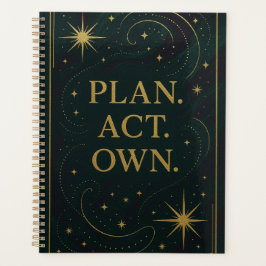 “PLAN. ACT. OWN.” A Spirit-Wired™ Planner
