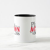 Plan Action Mug (Centre)