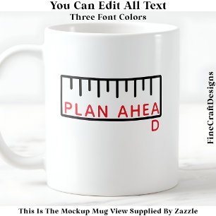 Plan Ahead Funny Crafter Sewer Quilter 063 Quote Koffiemok