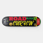 PLAN COURFEW 8 1/4" Planche de skateboard (Horz)