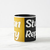 Plan Cry Study Repeat College Mug (Centre)