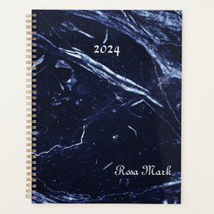 Plan Customisé Marine Marbre Bleu