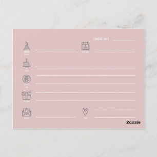 Plan d'anniversaire : Carte postale
