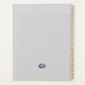 plan d'aquarelle, cardinal et neige (Dos)