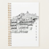 Plan d'architecture de la rue Tbilisi Georgia (Devant)