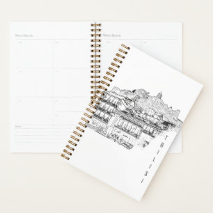 Plan d'architecture de la rue Tbilisi Georgia