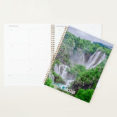 Plan de chute d'eau des lacs Plitvice (Devant avec enveloppe)