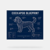 Plan de Cockapoo sur toile Cadeau pour amateur de (Recto)
