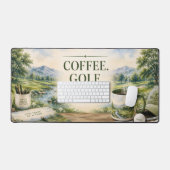 Plan de golf concentré pour golfeur (Clavier et souris)