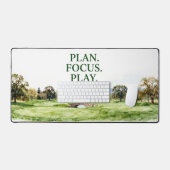Plan de golf concentré pour golfeur (Clavier et souris)