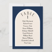 Plan de la Marine moderne arqué numéro de table pl (Devant)