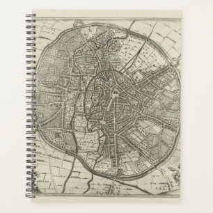 Plan de Louvain 1581 (Gravure)