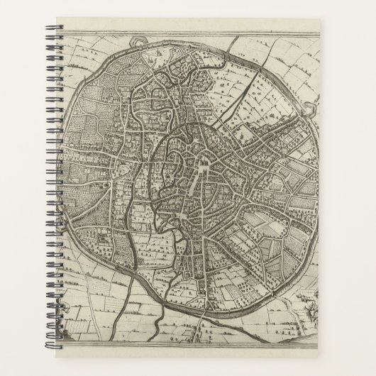 Plan de Louvain | 1581 (Gravure) (Devant)