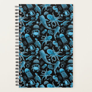 Plan de mer bleu profond