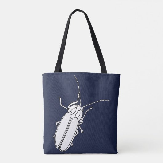 Plan de plan Sacs fourre-tout d'insectes de la fou (Dos)