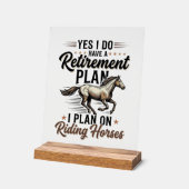Plan de retraite Chevauchée de chevaux Design de c (Angle)