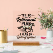 Plan de retraite Chevauchée de chevaux Design de c (Mariage)