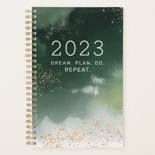 Plan de rêve moderne Répéter Inspirational 2022 Pl (Devant)