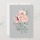 Plan de table Carte de table Calligraphie charmant (Dos)