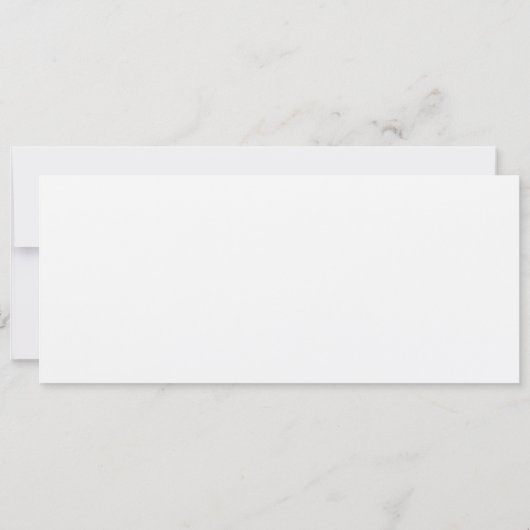 Plan de table carte de tête - Écriture moderne (Dos)