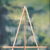 Plan de table de baptême de garçon ou de fille (Neutre)