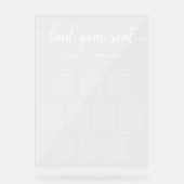 Plan de table de mariage 10 tables (Recto)