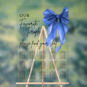 Plan de table de mariage de nos personnes préférée (Neutre)