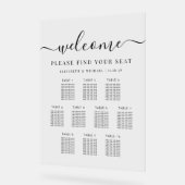 Plan de table de mariage moderne à 10 tables trans (Angle)