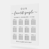 Plan de table de mariage pour 12 personnes préféré (Angle)